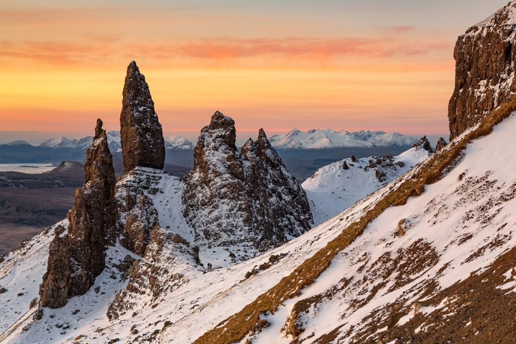 Stunning Sunrise, Old Man of Storr, Isle of Skye photography tour and workshop.