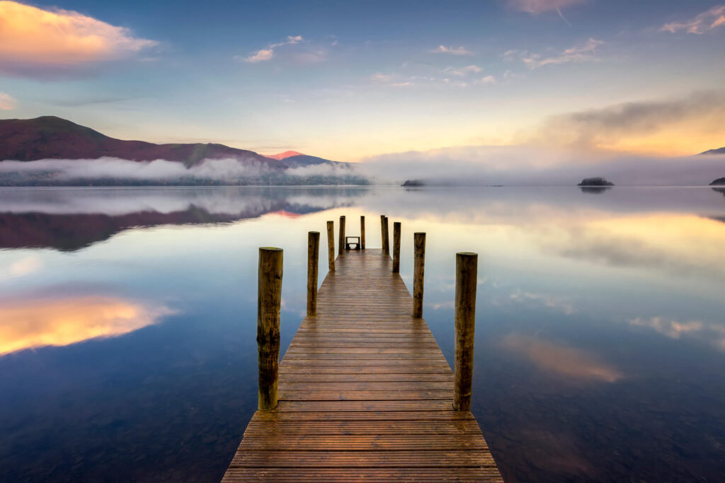 Ashness Landing Pier, Derwentwater, Lake District, England photography tours and workshops