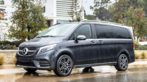 Landscape Locations personally owned eight-seater Mercedes V-Class minibus